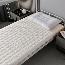 Soybean Fiber Mattress Bed Cushion Protective Pad Soft Cushion Household Foldable Mattress Memory Foam Mattress Soft Quilt Pad