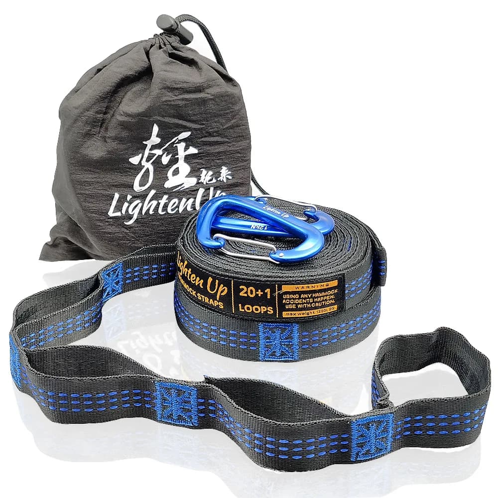 3 Meter New Design With Higher Load Capacity Lightweight Rope and 600lbs Breaking Strength Non-Stretch 12KN Carabiner