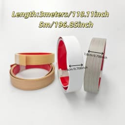 1Roll 3/5m Furniture Edge Banding,self-adhesive Repair Strip,PVC Decorative Sticker,plywood Thickened Repair Strip