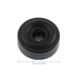 4/8Pcs Gold/Silver/Black Board Feet with Non Slip Pads With Rustproof Screws for Kitchen Serving Boards Countertop Protector