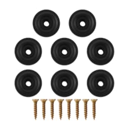 4/8Pcs Gold/Silver/Black Board Feet with Non Slip Pads Replacement Fit for Serving Boards Countertop Protectors Cutting Boards