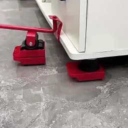 Furniture Moving Transport Roller Set Removal Lifting Moving Tool Set Wheel Bar Mover Moving Heavy Stuffs Device Hand Tool