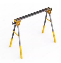 Foldable metal saw frame saw horse 250KG multi-functional iron portable work table iron Trojan horse construction site