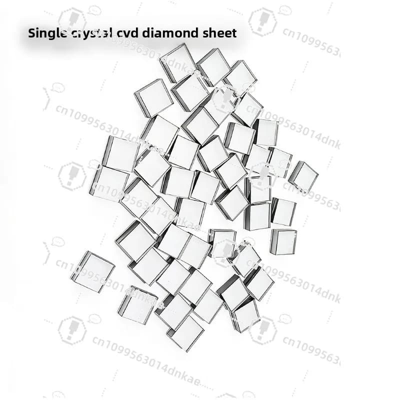Single Crystal Microwave Diamond Research Laboratory Thermal Conductivity Optical CVD Single Crystal Diamond Large Size