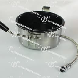 Popcorn Pot Spherical Popcorn Machine Anti-scorch Pot Universal 8 Oz Popcorn Machine Corn Non-Stick Pot