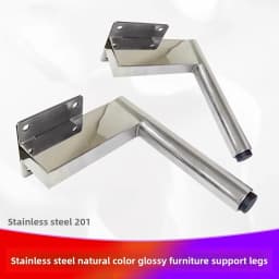Furniture Support Feets Made of Stainless Steel Material Cabinet Legs Coffee Table Legs Bed Feets Accessories Cabinet Legs