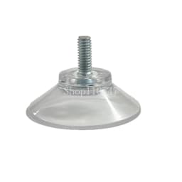 M4 M5 M6 M8 Transparent Suckers With Screw PVC Plastic Sucker Pad Holder Turn Nut Glass Table Tops Storage Tool Hooks 4p-100Pcs