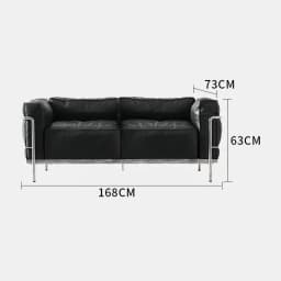 Vintage LC3 single sofa chair medieval, Bauhaus balcony Internet celebrity leisure chair