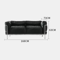 Vintage LC3 single sofa chair medieval, Bauhaus balcony Internet celebrity leisure chair
