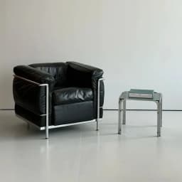 Vintage LC3 single sofa chair medieval, Bauhaus balcony Internet celebrity leisure chair