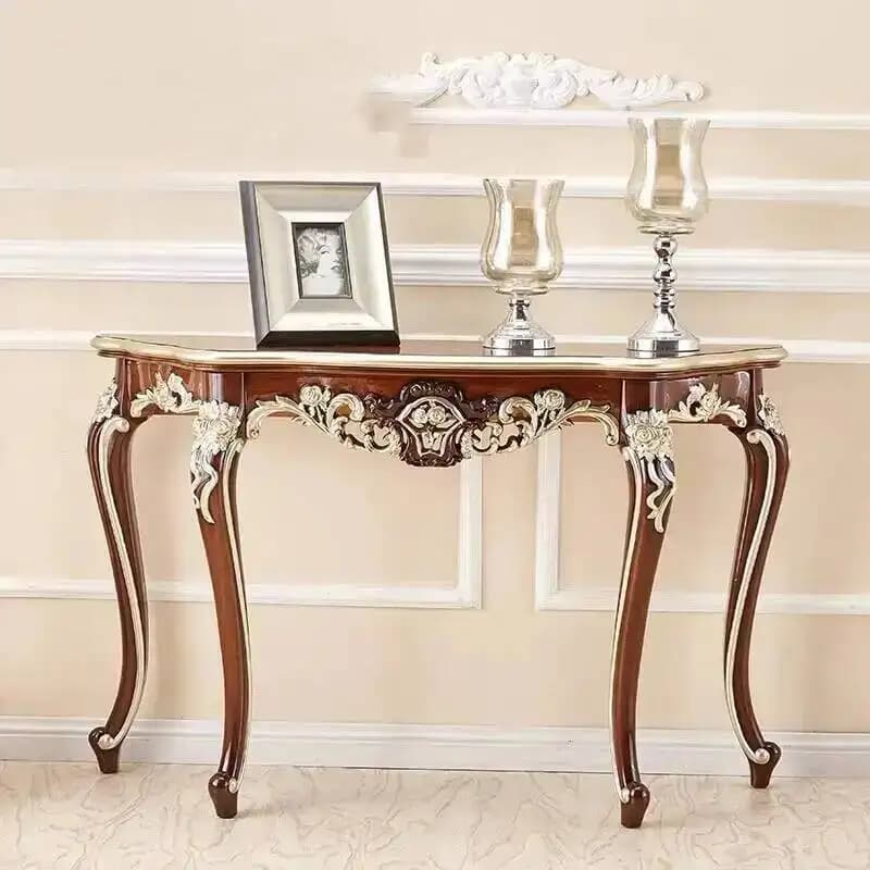 American Vintage Console Tables Mid Century Luxury Roman Provincial Console Tables Design Glamour Console Meuble Furniture