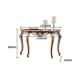 American Vintage Console Tables Mid Century Luxury Roman Provincial Console Tables Design Glamour Console Meuble Furniture