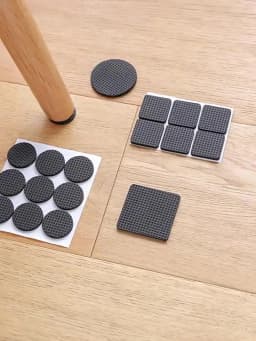 2-48Pcs Self Adhesive Furniture Leg Feet Protector Pad Chair Leg Pad Anti-Skid Scratch DIY Resistant Wood Floor Protector Pads