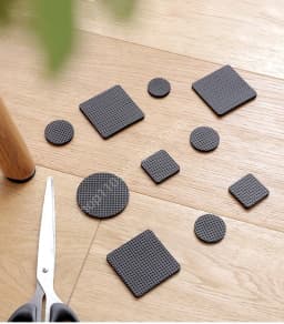 2-48Pcs Self Adhesive Furniture Leg Feet Protector Pad Chair Leg Pad Anti-Skid Scratch DIY Resistant Wood Floor Protector Pads
