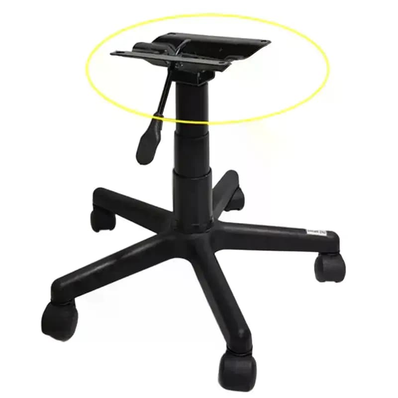 Chair Hardware Chassis Work Support Swivel Chair Tray Office Chair Accessory Adjustable Rotating Base Work Tray Tables Chairs