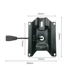 Chair Hardware Chassis Work Support Swivel Chair Tray Office Chair Accessory Adjustable Rotating Base Work Tray Tables Chairs