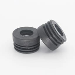 M6 M8 M10 Black Round Plastic Pipe Plugs Adjustable Screw Foot Pad Furniture Leg Cover End Caps 16 19 20 22 25 30 38 50mm