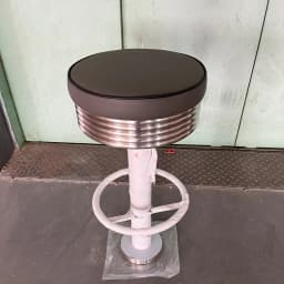 2025 High Quality Home Salon General Use Simple Stool American style stainless steel bar chair