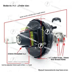 Electric Car Parts, Brake Assist Set, Vacuum Pump Set, Coach Car Modified Electric Brake Assist