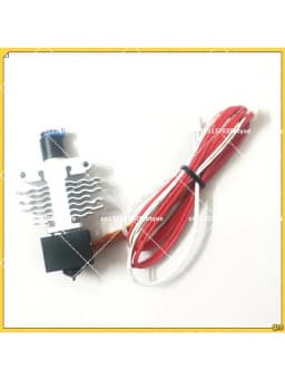 Hotend Kit Assembled with Heat Sink Wave Structure Large Melten Pool Nozzle for Ender-3 3D Printer