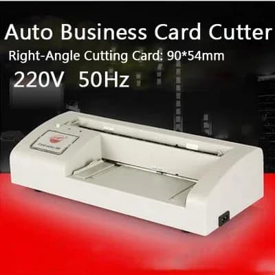 Electric Business Card Cutter 300B Automatic Paper Slitter A4 Letter Size 220V DIY Card Making Machine