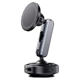 Magnetic Vacuum Suction Car Phone Holder 360° Rotating Electric Vacuum Cup Mount Universal for Car IPhone Navigation DJI Gopro