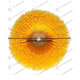 Photovoltaic Panel Cleaning Brush Diameter 350MM Bristles 55mm Length Solar Panel Billboard Power Electric Disc Nylon Glass Wall