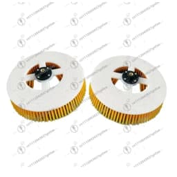 Photovoltaic Panel Cleaning Brush Diameter 350MM Bristles 55mm Length Solar Panel Billboard Power Electric Disc Nylon Glass Wall