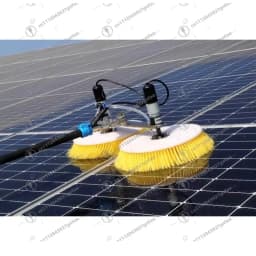 Photovoltaic Panel Cleaning Brush Diameter 350MM Bristles 55mm Length Solar Panel Billboard Power Electric Disc Nylon Glass Wall
