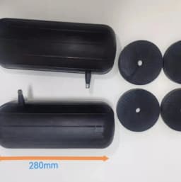 85200Side Car Rear Suspension Spring Airbag Noise Reduction for Sedan SUV Off-Road Vehicles Automobile Air Spring Shock Absorber