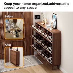 Modern MDF Wooden Shoe Cabinet Single Double Layer Slim Shoe Storage Organizer Entrance Furniture Fits Up To EU 44