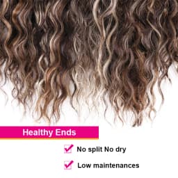 Water Wave Curly Synthetic Hair Bundles Bio-protein Organic Fiber Hair Extension Pack