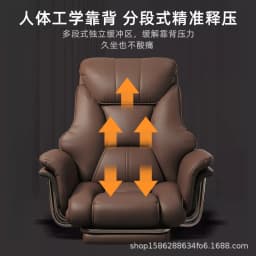 Office Chairs Gaming Chairs Office Chair Boss Chair, Home Office Computer Comfortable Sofa, Study Room Can Lie Down and Rotate