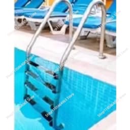 Stainless Steel 304 Anti-Slip Pool Ladder Safety Step With 2/3/4/5 Steps 1pcs