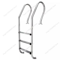 Stainless Steel 304 Anti-Slip Pool Ladder Safety Step With 2/3/4/5 Steps 1pcs