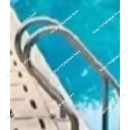 Stainless Steel 304 Anti-Slip Pool Ladder Safety Step With 2/3/4/5 Steps 1pcs