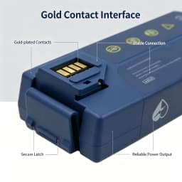 New HS1 FRX Defibrillator M5066A M5067A M5068A M5070A Battery
