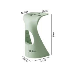 Modern outdoor bar chairs, courtyard villas, outdoor outdoor bar chairs, restaurants, internet famous bar stools, high chairs