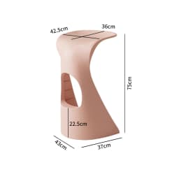 Modern outdoor bar chairs, courtyard villas, outdoor outdoor bar chairs, restaurants, internet famous bar stools, high chairs