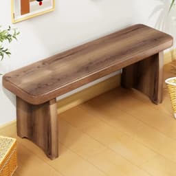 Extra Wide Solid Wood Shoe Bench, Long Stool for Home, Sturdy Ottoman, Entryway Seat with Mortise Joint, Heavy Load Capacity