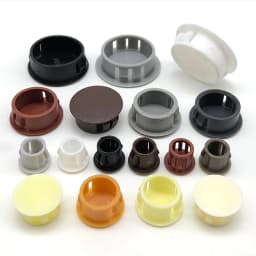 1-100Pcs Snap-on Hole Plug 30-40mm Round Nylon Plastics Blanking End Caps Tube Pipe Inserts Plug Bung For Panel Anti-theft Door