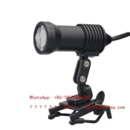 Magnifying Glass Headlight 5W Spotlight White and Yellow Two-color Brightness Adjustable