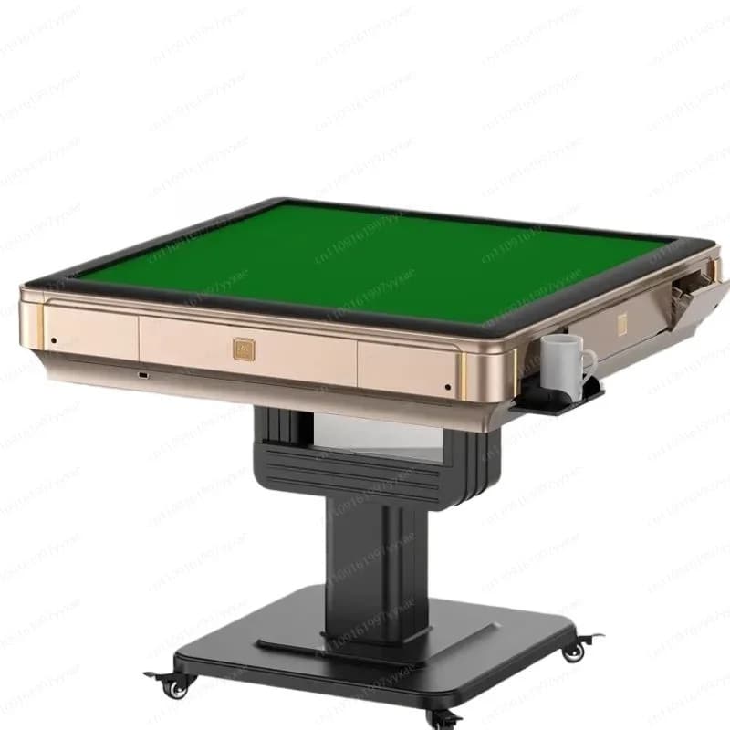2025 New Fully Automatic Foldable Heated Mahjong Table Dual-Use Intelligent Household Dining Game Machine