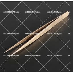 Precision Brass Tweezers Non-Magnetic Fine Point Tips for Watch Repair Tools