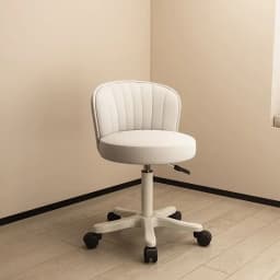 AOLIVIYA Makeup Chair Girl's Bedroom Liftable Dressing Table Backrest Nail Art Swivel Chair Household Beauty Stool Barber Chair