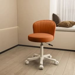 AOLIVIYA Makeup Chair Girl's Bedroom Liftable Dressing Table Backrest Nail Art Swivel Chair Household Beauty Stool Barber Chair