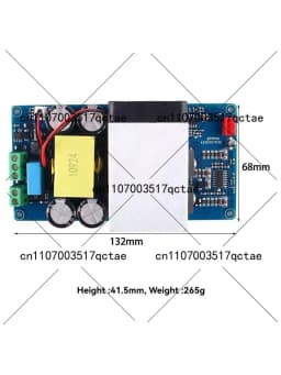 Best-Selling-Sound Amp Mono Channel 1000W Hifi Class D Digital Power Amplifier Board For 2-8Ohm Home Speaker Subwoofer IRS2092