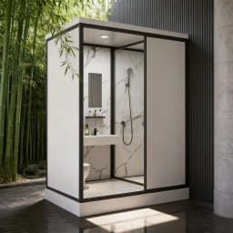 Integral shower room Integrated toilet Dry and wet separation bathroom Household indoor bath room Independent shower toilet room