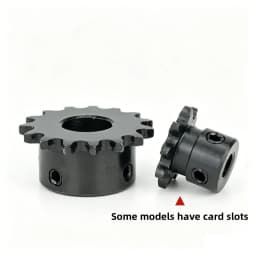 04C Chain Sprocket Wheel 45# Steel 9~40 Teeth Chain Drive Sprocket Wheel Bore 5/6/6.35/8/10/12/12.7/15/16/17/18/19/20mm