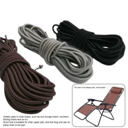 4Pcs/set Universal Garden Sun Loungers Chair Recliner Elastic Cord Recliner Chairs Accessories Binding Rope